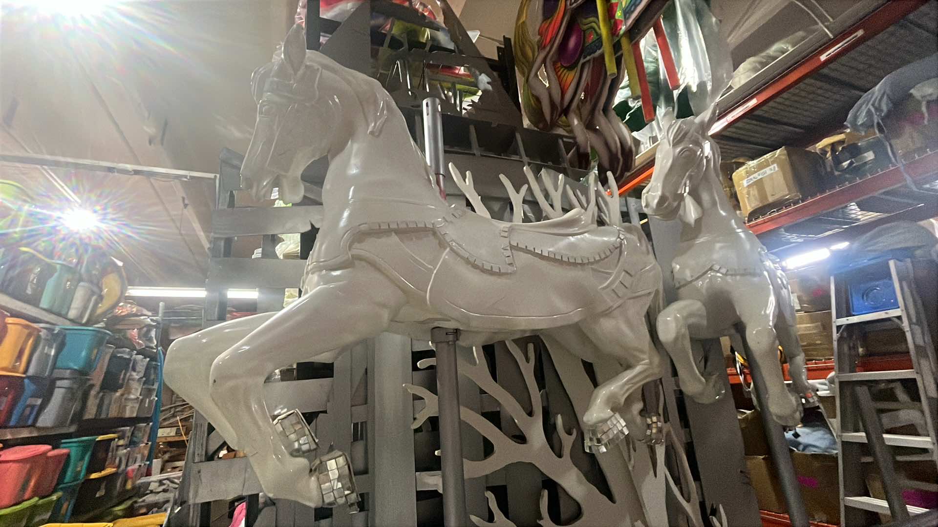 Carousel Horses Table Top Party Display Rentals