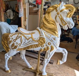 Carousel Horses with Pizazz