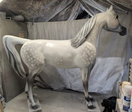 Life Size Custom Horse Sculpture