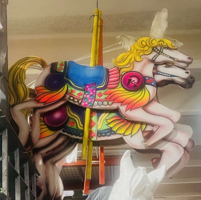 Carousel Horses Table Top Party Display Rentals