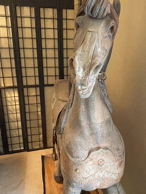Antique  Dentzel Stander Carousel Horse ,Circa 1890, from Atlantic City, NJ