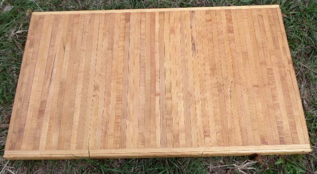 Plank Oak Carousel Wood Base 