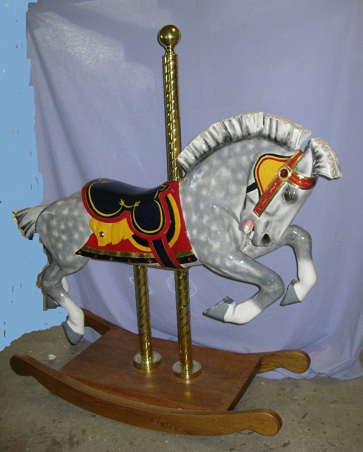 Carousel Horse Stand & Base Sets