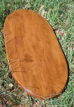 New...Oval Wood Carousel Horse Base for Jumpers
