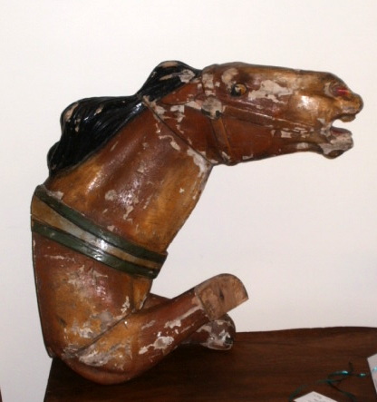 Antique Spillman Carousel Torso