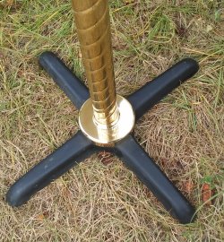 4 Leg Plain Metal Base for Small Jumpers, Prancers, Standers