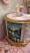 Carousel End table,with Mirror, Pink/White 1 of a kind
