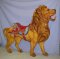 Carousel Lion and Tiger restoration
