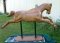 1930's Oak Carved Horse, 68" long
