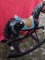 Dentzel Prancer, Antique Wood Carousel Horse on Rockers