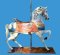 Dentzel Stander Carousel Horse (Arabian Stallion Horse) fiberglass