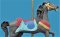 Carousel Horse Stander, Dentzel Listner, fiberglass