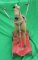 Antique Peddle Hobby Horse on Platform