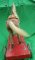 Antique Peddle Hobby Horse on Platform