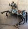 Looff Pug Nose Prancer Carousel Horse, 1880s