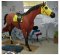 Walking or Running Race Horse, Life Size American Pharoah