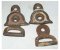 2 Piece Antique Bell Stirrups (Allan Herschell)