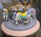 Pastel Carousel  Cocktail Table 4 Horses Custom order