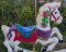Carousel Rocking Horse, Rosey