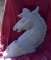 Half Carousel Horse Head Stone Finish