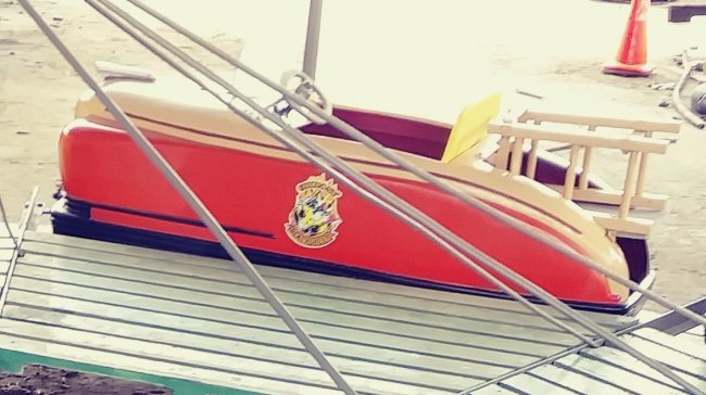 Allan Herschell Automobile Carousel, 22 foot diameter, 10 cars [ clone ]