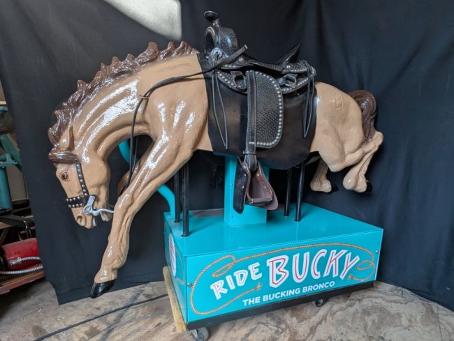 Ride Bucky the Bucking Bronco by Bally, In Stock