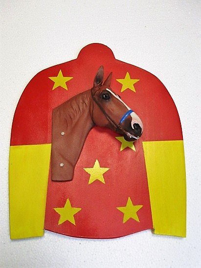 Justify Triple Crown Winner 3-d Wall Hanging
