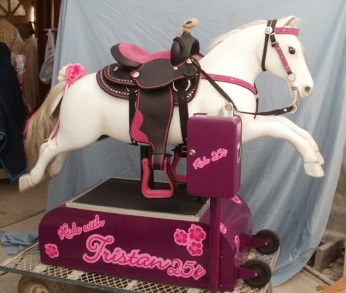 My Pretty Pony, Unicorn Pony, Coin Operated ...almost Real