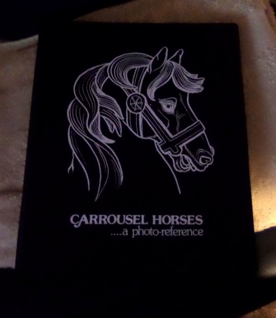 Carrousel Horses..a photo-reference by Marge Swenson  A must for every carver