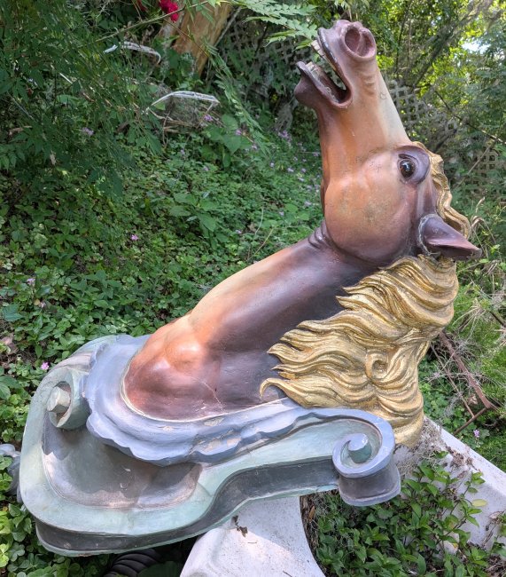 Carousel Horse Head Shield form Rounding board, Fiberglass