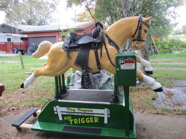 Roy Rogers' Trigger Kiddie ride