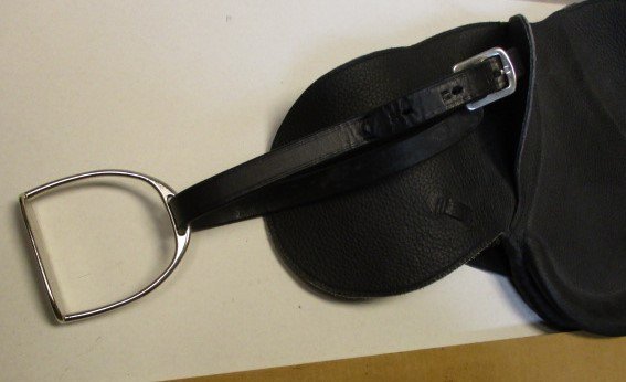 Leather Rocking Horse Saddle Set for Med. & Lg.