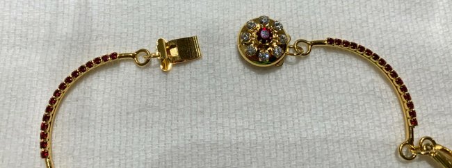 Carousel Necklace by Lunch at the Ritz 22k plated