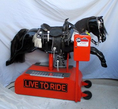Our Harley (Sandy) Coin Operated Horse