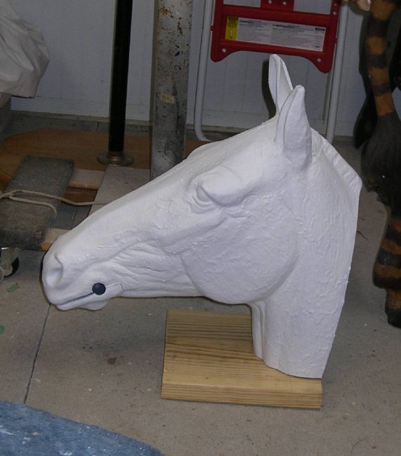 Table Top Horse Head for Displays [ clone ]