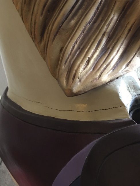 Parker Flowered Jumper Carousel Horse