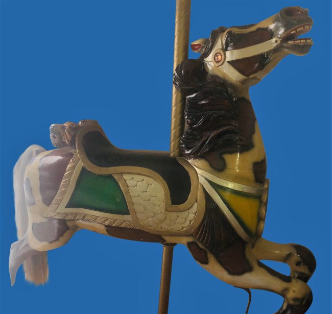 Abilene Parker Semi Armored  Outer Row Carousel Horse