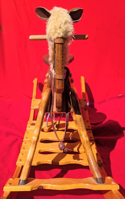 Bow Rocking Horse , Contemporary Wood