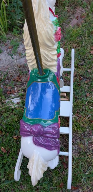Carousel Rocking Horse, Rosey
