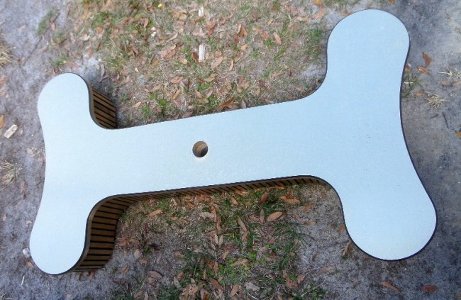 Bone shape Carousel Platform Base set