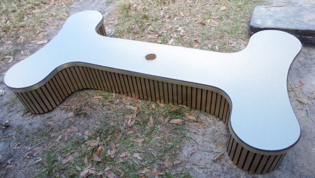 Bone shape Carousel Platform Base set