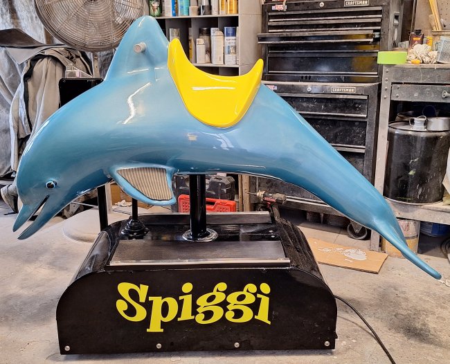 Coin Operated Flipper the Dolphin