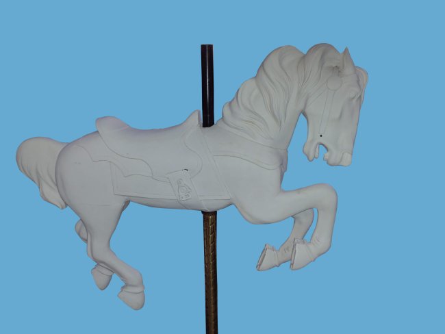 Spillman Carousel Horse Tucked Head, 2nd row,