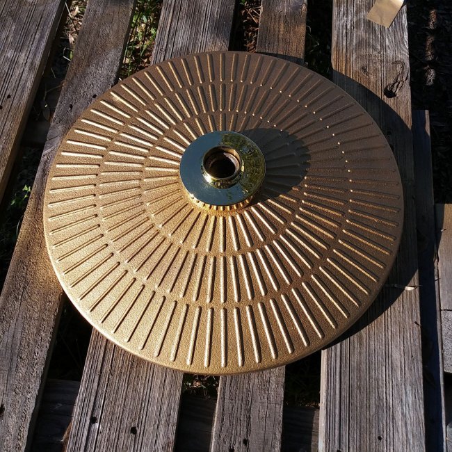Starburst Round Cast Iron 16 inch Base set