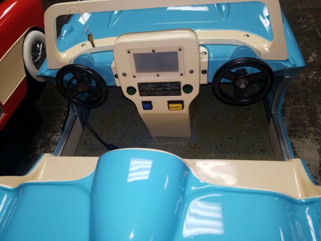 Corvette Kiddie Ride Coin Operated