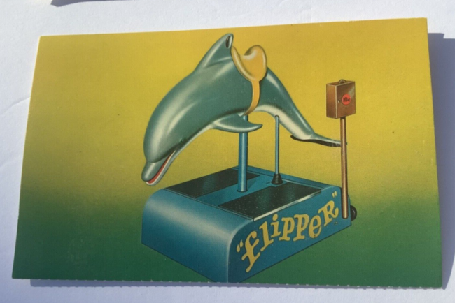 Coin Operated Flipper the Dolphin