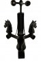 Vintage Equestrian Horse Head Iron Ceiling Lighting Fixture