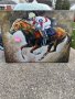 Horse Racing Art, Derby Day ,extra large pieces