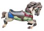 Allan Herschell Carousel Horse Jumper, half and half #2