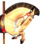 Allan Herschell  Trojan Jumper Carousel Horse, Outer Row